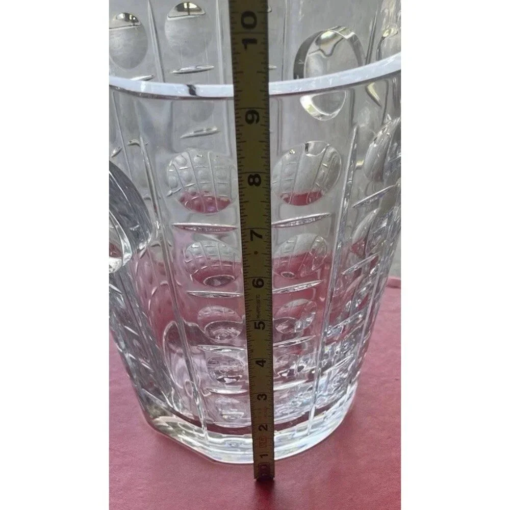 Baccarat Equinoxe Crystal Champagne Bucket Made in France Quality Heavy Duty